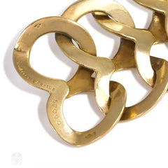 Retro gold figure-eight link bracelet, Van Cleef & Arpels