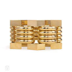 Retro oversized tank bracelet