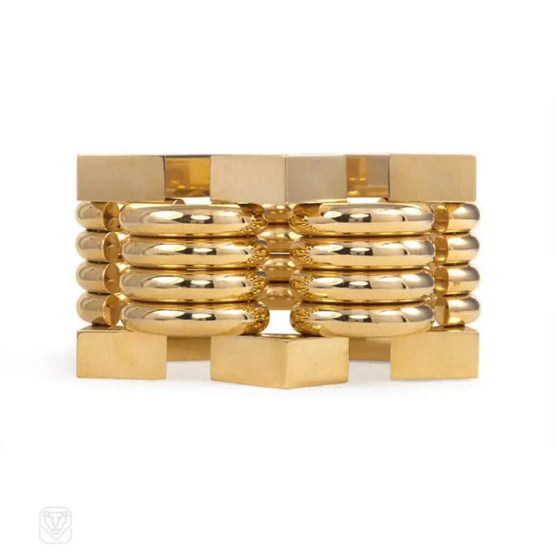 Retro Oversized Tank Bracelet