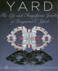 Retro ruby and diamond double clip brooch, Raymond Yard