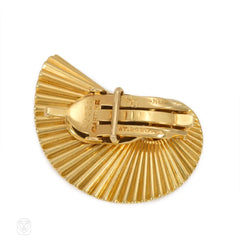 Retro scroll earrings, Cartier