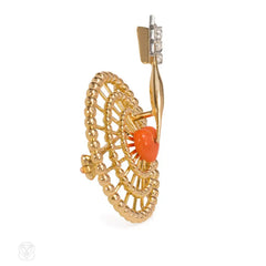 Retro target brooch. Cartier, Paris