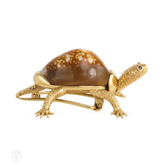 Retro turtle brooch, Verdura