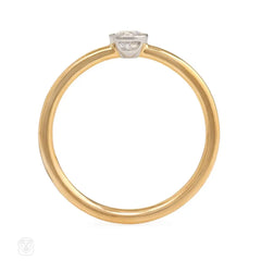 Rose gold Bezet ring. Tiffany & Co.