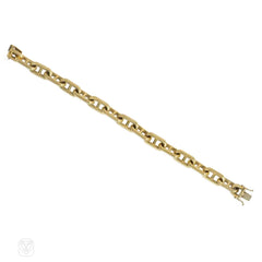 Sannit & Stein 18k gold anchor-link bracelet