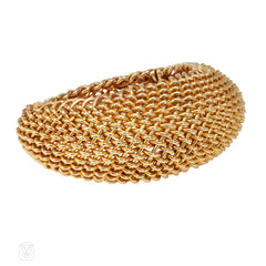 Seaman Schepps Mid-Century basketweave cuff