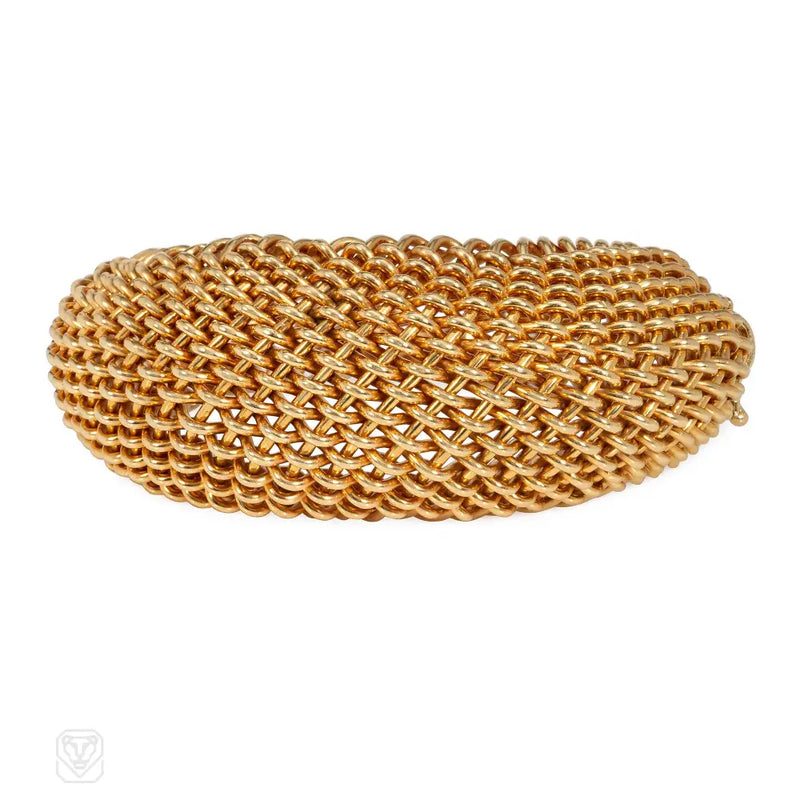 Seaman Schepps Mid Century basketweave cuff