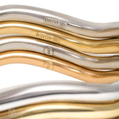 Set of six undulating bangles, Tiffany & Co.