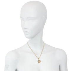 Sloan And Co. pavé heart pendant necklace