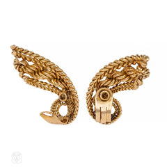 Sterlé, Paris Retro gold earrings