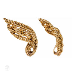 Sterlé, Paris Retro gold earrings