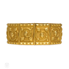 Superb pair of antique bracelets, Wièse