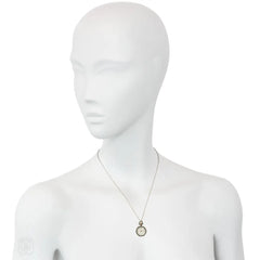 Swiss, Agassiz antique diamond watch pendant