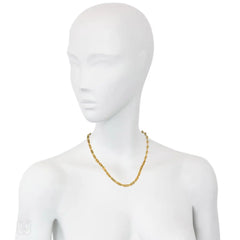 Tablet link chain necklace, Cartier