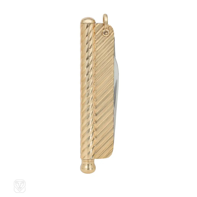 Tiffany & Co. Art Deco pen knife pendant and pencil