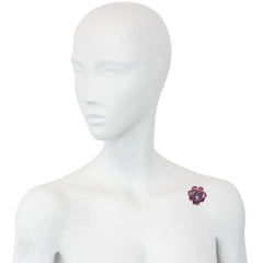 Tiffany & Co. Art Nouveau violet brooch