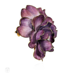 Tiffany & Co. Art Nouveau violet brooch