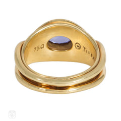 Tiffany & Co. gold and tanzanite ring