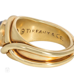 Tiffany & Co. gold and tanzanite ring