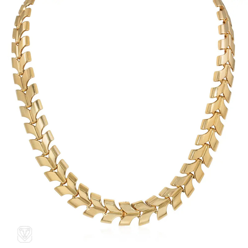 Tiffany & Co. gold collar necklace Fine necklaces