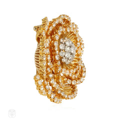 Tiffany & Co. Mid-Century blossom brooch