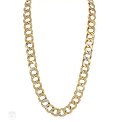 Tiffany & Co. Retro gold and diamond necklace convertible to four bracelet