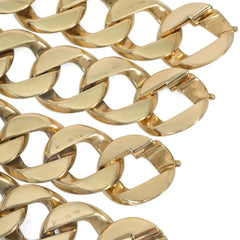 Tiffany & Co. Retro gold and diamond necklace convertible to four bracelet