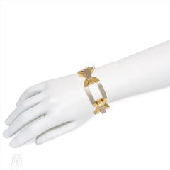 Two-color gold bracelet, Tiffany & Co. West Germany