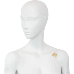 Victorian gold and diamond "Good Luck" horseshoe pin