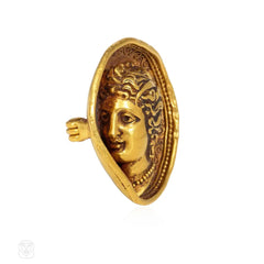 Wiése Paris Neoclassical brooch